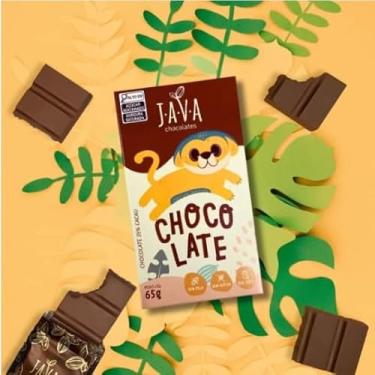 Imagem de Chocolate INFANTIL zero leite JUPA 35% cacau - Pack com 6 unidades 65g cada