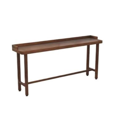 Imagem de Mesa de bar Mesa de bar simples madeira freixo, balcão retangular, mesa alta para cozinha, sala jantar e estar(XX-Large)