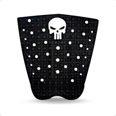 Imagem de Deck Surf Antiderrapante 3 Peças EVA 6mm - Grip Traseiro Kick Tail 25mm Cola Resistente Universal para Pranchinha e Funboard - Tração Absoluta e Cola Especial