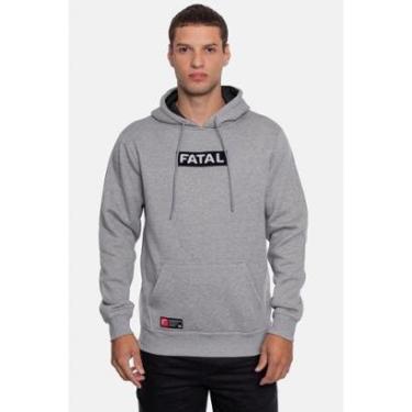 Imagem de Moletom Fatal Canguru Fechado Masculino-Masculino