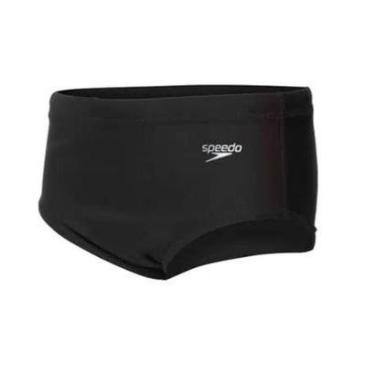 Imagem de Sunga Speedo Solid Juvenil - Preto-Unissex