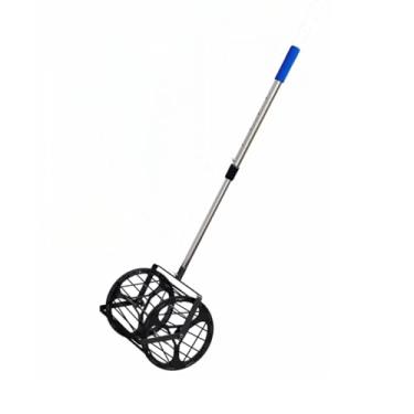 Imagem de Coletor de Régua Tênis Mesa Capacidade para 125 Bolas Recuperador Pingpong Picker Hopper Roller Acessório
