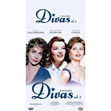 Imagem de DVD Coleção Divas Vol 2 - Sophia Loren, Katharine Hepburn, Gina Lollobrigida (3 DVDs)