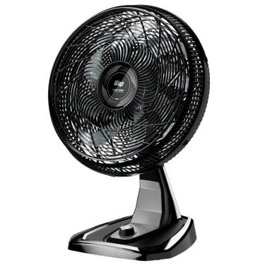 Imagem de VENTILADOR WAP DE MESA E PAREDE 8 PÁS FLOW TURBO 2 EM 1 50CM PRETO E CINZA 110V FW009218