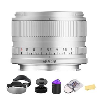 Imagem de Lente de montagem TTArtisan 40mm F2 L AF 40mm f2 L Lente de foco automático de quadro completo compatível com Sigma FP, FPL, compatível com Panasonic S1RII, S5, S5M2, S9 (prata)