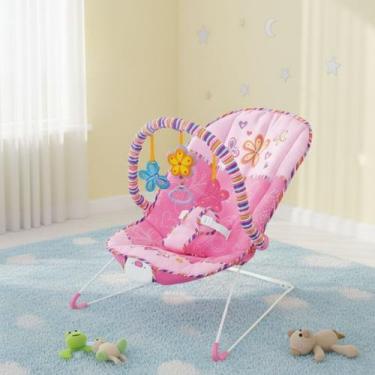 Imagem de Cadeirinha de Balanço Descanso do Bebê com Música e Cinto Ajustável - 