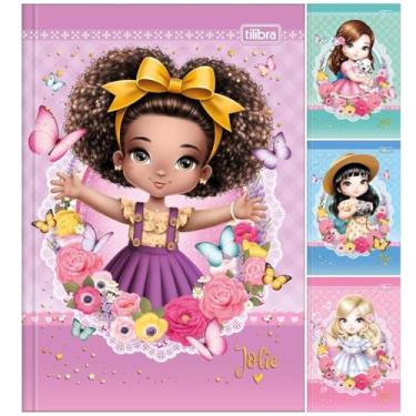 Imagem de Kit C/ 4 Caderno Jolie Universitário Brochura TILIBRA - 80 Folhas