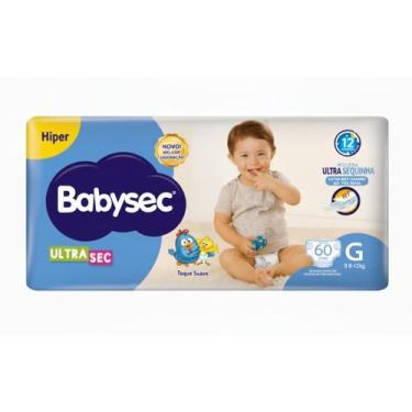 Imagem de Fralda Babysec Ultra Sec Galinha Pintadinha G Hiper 60 Und