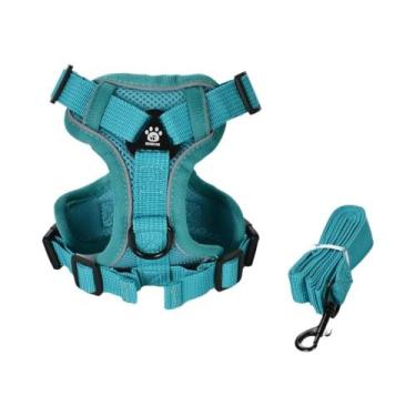 Imagem de Coleira Ajustável Refletiva E Respirável Para Gatos E Cães Pequenos E 