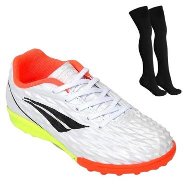 Imagem de Kit Chuteira Society Penalty Se7e XXI Kids + Meião-Unissex