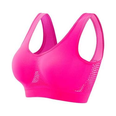 Imagem de Sutiã Esportivo Feminino De Alta Intensidade À Prova De Choque Anti-qu
