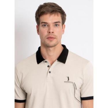 Imagem de Camisa Polo Masculina Aleatory Bonanova Cotton-Masculino
