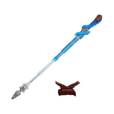 Imagem de Espada Samurai Faca Ninja Blocos De Montar Brinquedo Para Crianças Mod