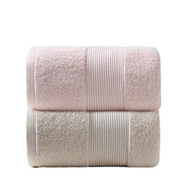 Imagem de 5sssallefaa Toalha de banho grande para homens e mulheres A água grossa para a família pode usar um par de amantes (Cor: B 2PS, Tamanho: 150x80cm) (C 2ps 150x80cm)