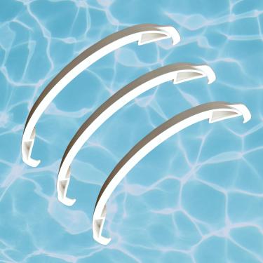 Imagem de MAIN DRAIN CLIP-ON - D1 - Clipe de fácil instalação para evitar que o limpador de piscina fique preso no ralo da piscina, tamanho grande, disponível em branco e cinza para combinar com o ralo da