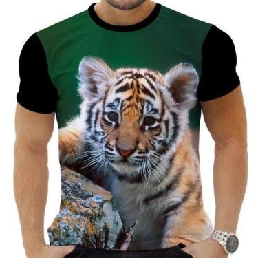 Imagem de Camiseta Camisa Personalizada Animal Felino Tigre Selva 11 - OBDS, INF