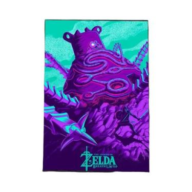 Imagem de Pôsteres E Adesivos De Arte De Zelda Link, Murais De Parede Para Decor