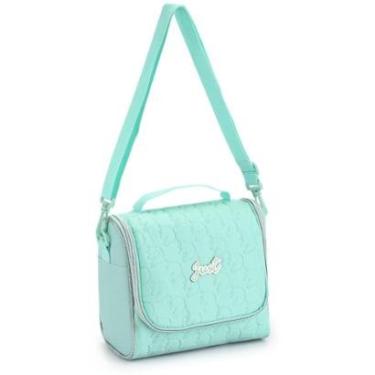 Imagem de Lancheira Térmica Menina Escolar Bolsa Matelassê Unicórnio-Unissex