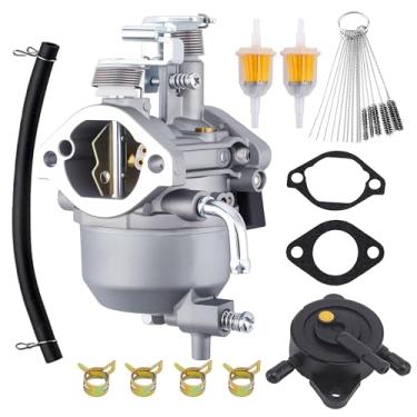Imagem de Carburador compatível com EZGO Kawasaki Engine RXV 2008, carrinhos de golfe a gás TXT 2010-2015, EZ-GO Valor 2010-2014 com bomba de combustível, Carb Repalce 808656 602061 72873G01