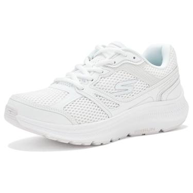 Imagem de Skechers Tênis feminino Go Run Consistent Mapleton, Branco, 8 Wide