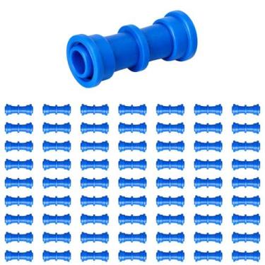 Imagem de Kit 50 União de 16mm para Mangueira Gotejadora com Anilhas - Agrojet