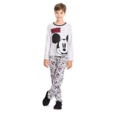 Imagem de Pijama Longo Juvenil Mickey Mouse - Disney 28.03.0010-Masculino