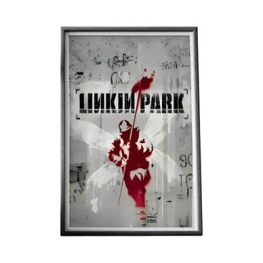 Imagem de Adesivo De Pôster À Prova d'Água L-Linkin Park Para Decoração De Pared