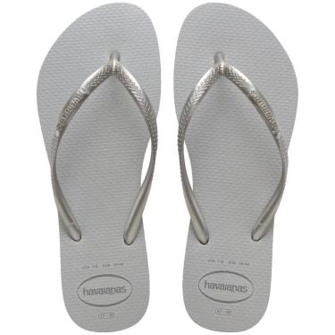 Imagem de Chinelo Dedo Feminino Casual Borracha Com Glitter Havaianas Slim Gloss
