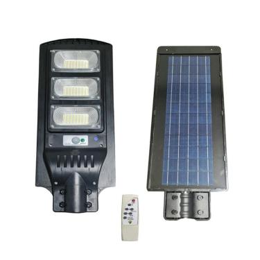 Imagem de Luminária Solar Poste Led 180W Sensor De Proximidade