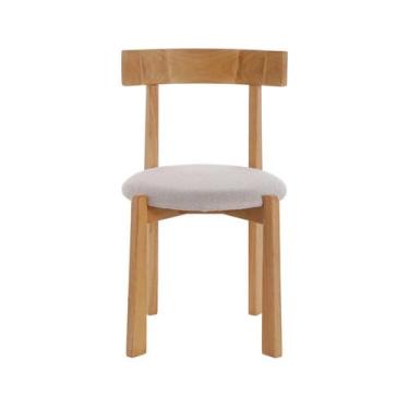 Imagem de Cadeira Talin Bouclé Off White Westwing, Bege