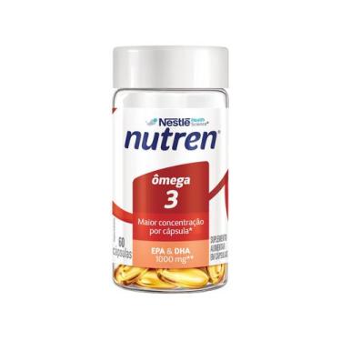 Imagem de Ômega 3 Nestlé Nutren EPA & DHA 60 Cápsulas, 1, 60