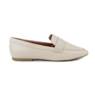Imagem de Sapato Feminino Lia Line Loafer Branco Off - 2093I23-Feminino