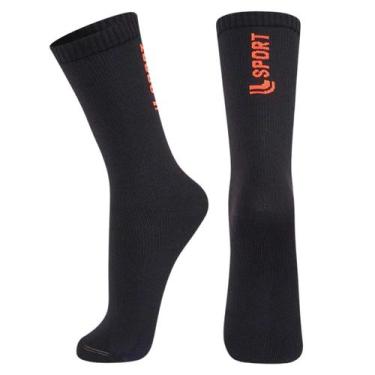 Imagem de Meia Esportiva Bike Lupo, 37 a 40, Preto