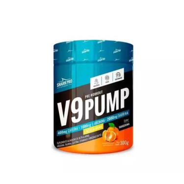 Imagem de V9 Pump Pre Treino 300g Tangerina - Sharkpro Suplementos