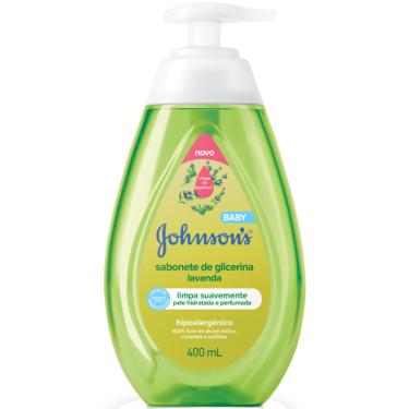 Imagem de Sabonete Líquido de Glicerina Lavanda Johnson's Baby Frasco 400ml Pump