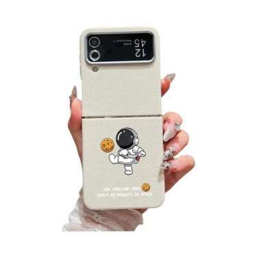 Imagem de Capa De Telefone Dobrável Em TPU Macio Com Textura De Couro À Prova De