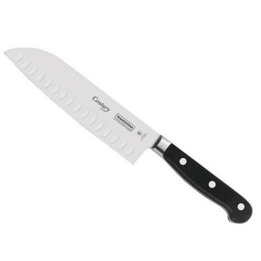 Imagem de Faca Santoku Century Com Lâmina Em Aço Inox E Cabo Policarbonato Com F