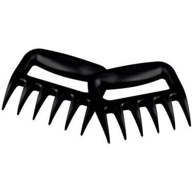 Imagem de Conjunto de Garras para Churrasco Tramontina em ABS Preto 02 Peças