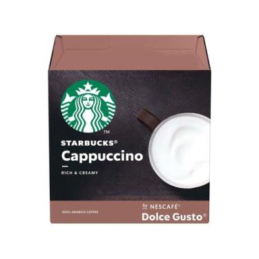 Imagem de Capsulas Nescafé Dolce Gusto Starbucks Cappuccino - Nestlé, 12, Cappuc