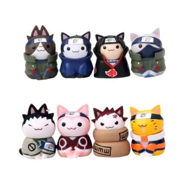 Imagem de Figuras De Ação Mini Naruto Anime Fofas, Kakashi, Itachi, Gaara, Model