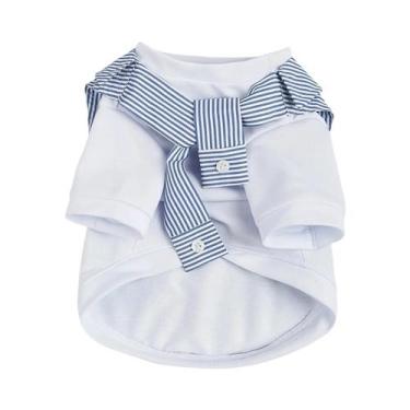 Imagem de Camiseta Para Cães Pequenos E Médios, Casual De Verão, Camisa Versátil