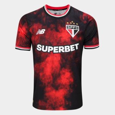 Imagem de Camisa São Paulo 24/25 III s/n Torcedor Comemorativa New Balance Mascu