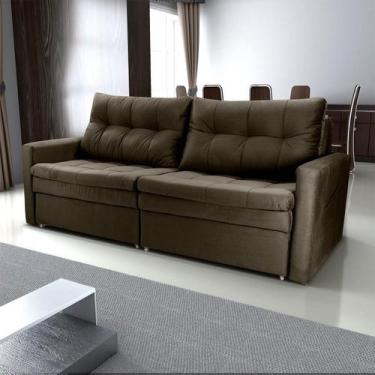Imagem de Sofá Cama 3 Lugares casal 2,20 mts Veludo Nayla Matrix, VELUDO TURKEY 