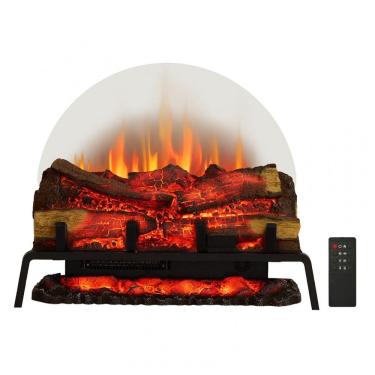 Imagem de Lareira Elétrica PuraFlame Preto Freestanding 6 Cores de Chama 750W/1500W 68.6(L)X 50.5 cm (A) cm 120V