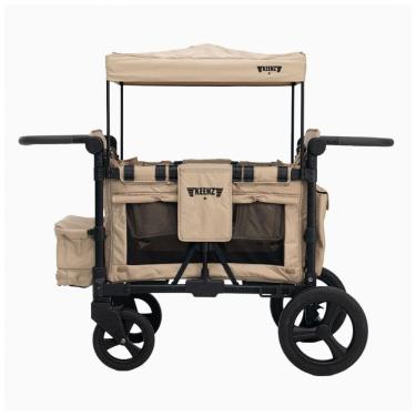Imagem de Carrinho de Passeio Todo Terreno Keenz MOOV 4 Lugares com Assentos Reclináveis Marrom M...