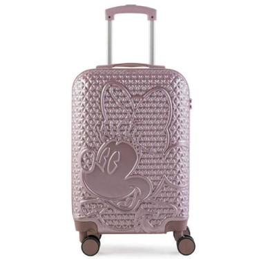 Imagem de Mala de Bordo 10 Kg ABS 4 Rodas Minnie Epcot Rosé - Bagaggio, P