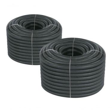Imagem de Duto Corrugado 3-4 50m S Guia para Cabos Alta Resistência Mecânica Preto Higipack