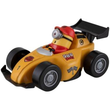 Imagem de Carrinho de Fricção Minions Meu Malvado Favorito 4 - Race Car, Amarelo