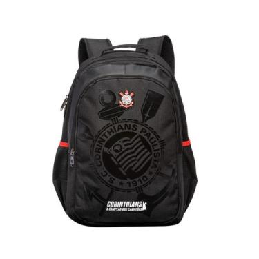 Imagem de Mochila Corinthians Costas Escolar Reforçada Casual Futebol - Xeryus, 