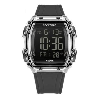 Imagem de relogio masculino display lcd luminoso militar esportivo à prova d´agua